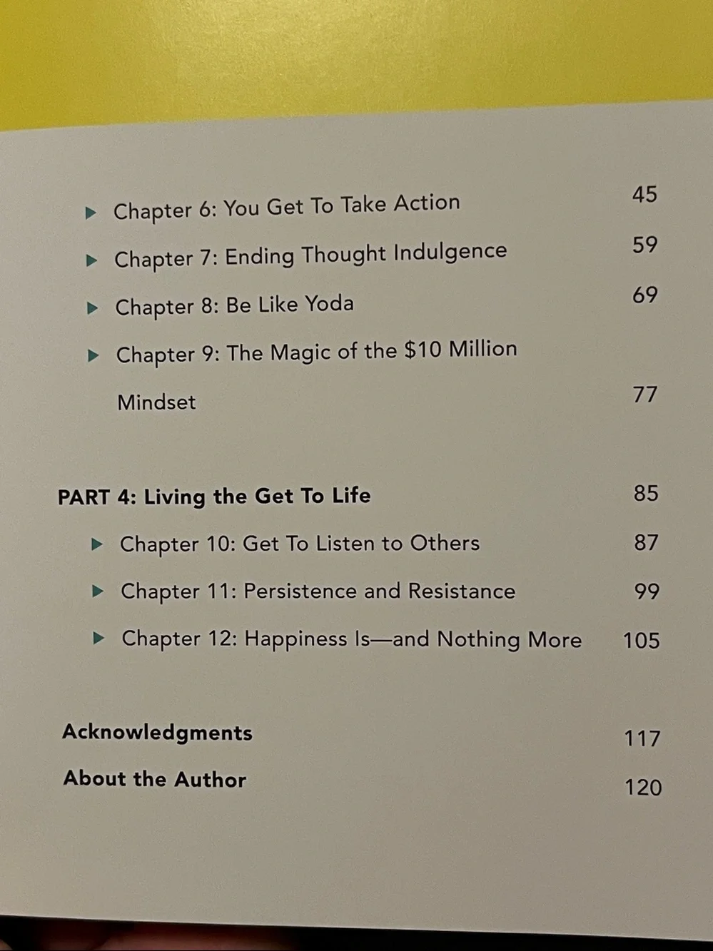 The Get To Principle by Ted Larkins - Bright Orange Hardcover